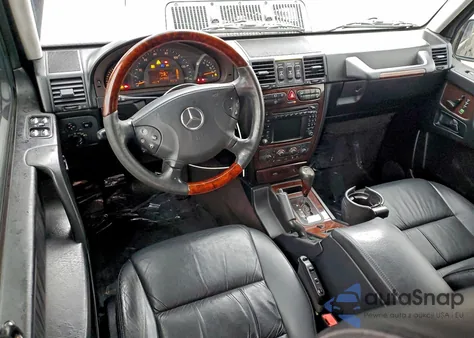 2003 Mercedes-Benz G 500 z USA, uszkodzony, nr VIN WDCYR49E73X140437
